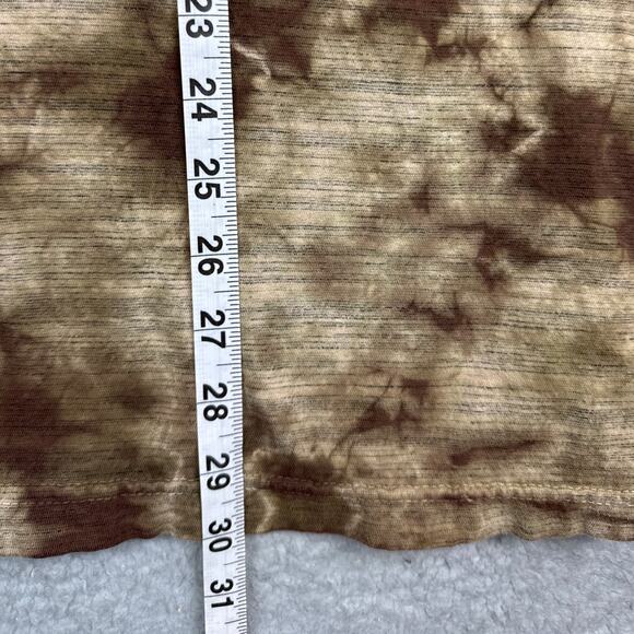 Affliction X American Customs Men's Skull Tee Shirt Abstract Brown Black SZ 2XL - Picture 8 of 9